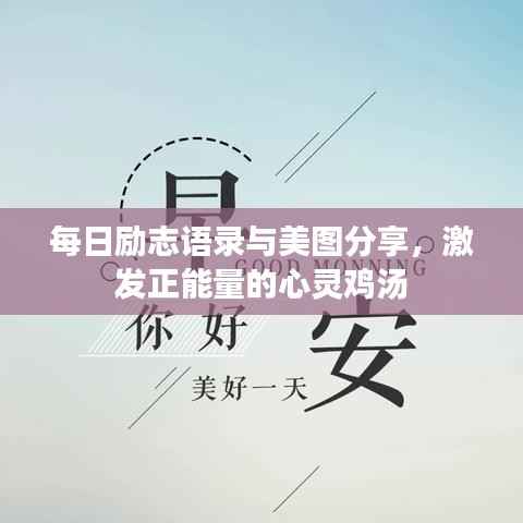 每日励志语录与美图分享,激发正能量的心灵鸡汤